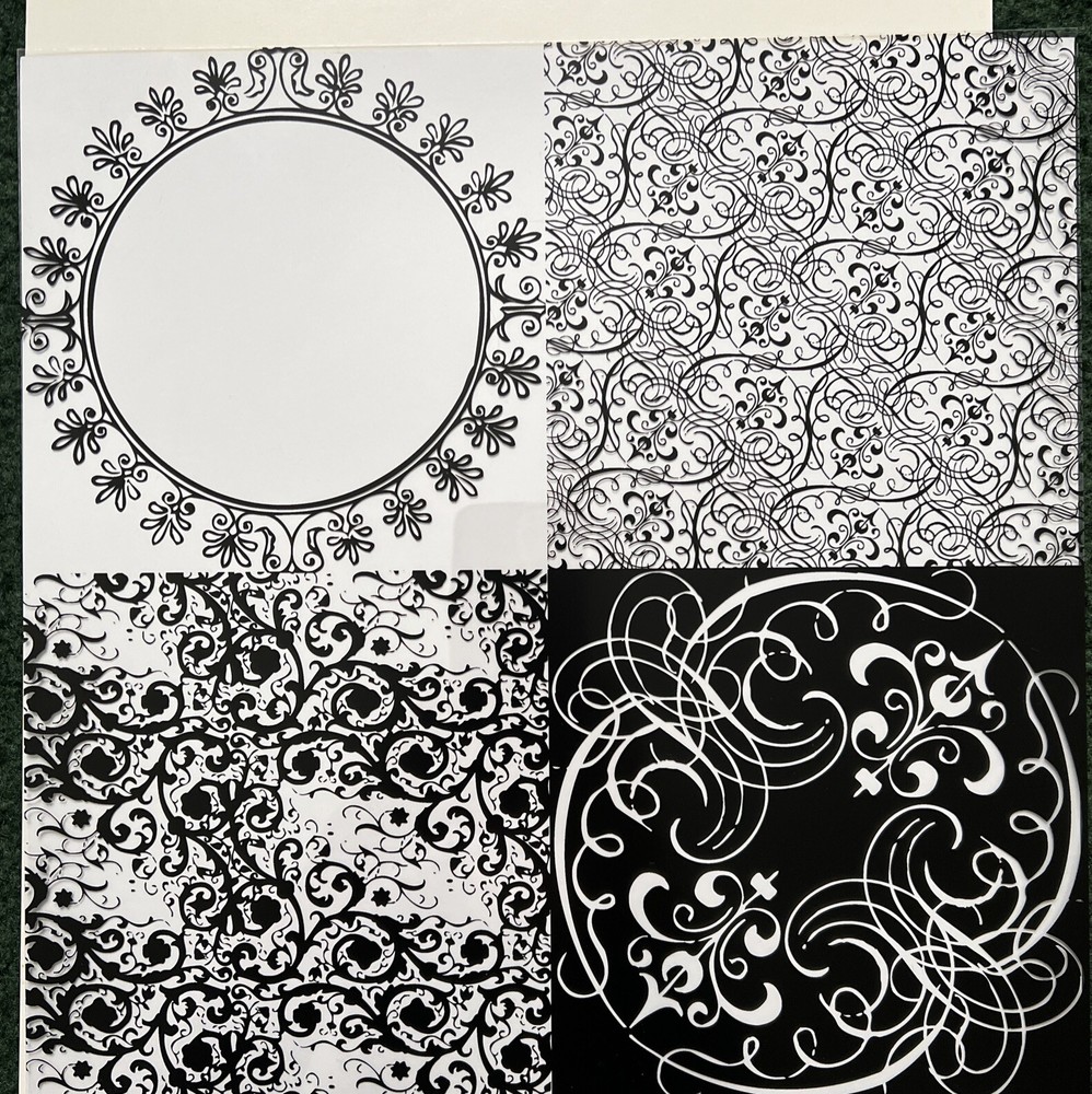 Hambly Screen Prints Overlays New-5 Diff Ones 12x12