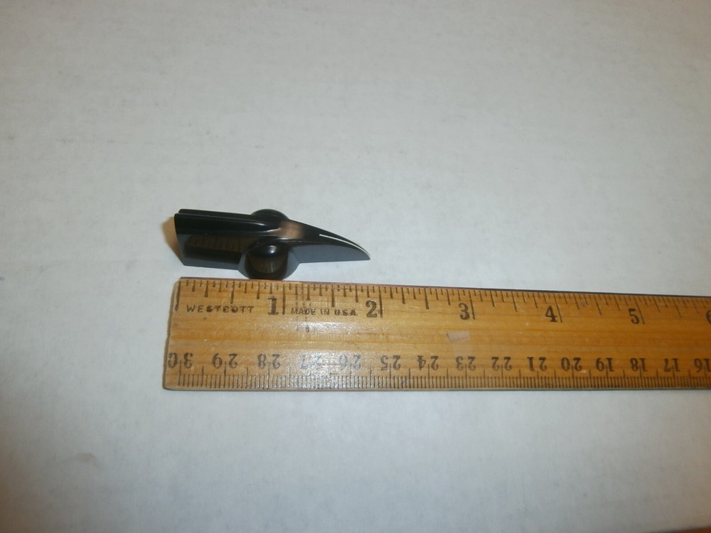 VINTAGE HH SMITH 2228 BAKELITE POINTER KNOB 2" LONG BRASS INSERT,NOS