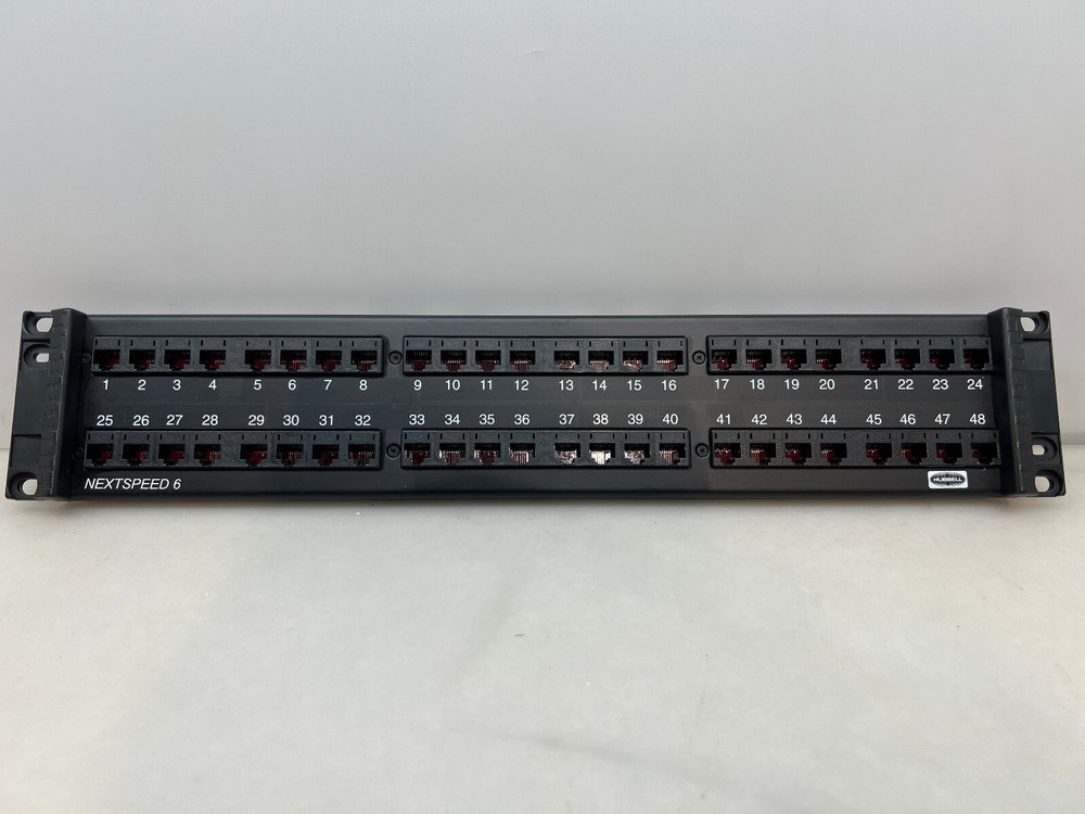 Hubbell P6E48U Patch Panel Free Shipping