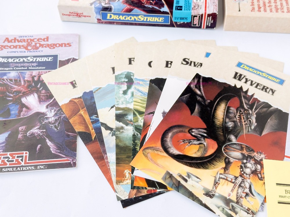 AD&D DragonStrike - SSI - 1990 / IBM PC