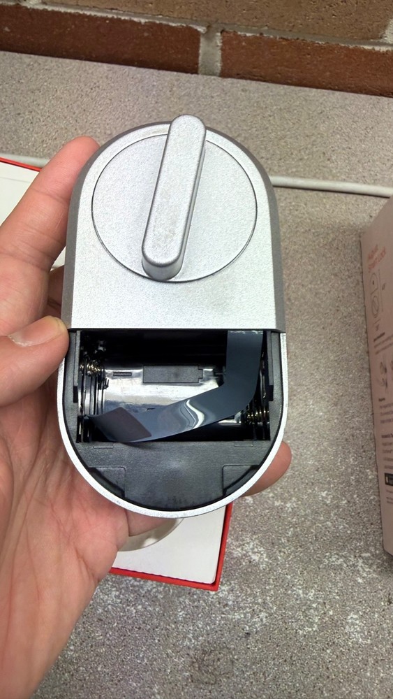 August Smart Lock 3rd Gen Silver - 00195