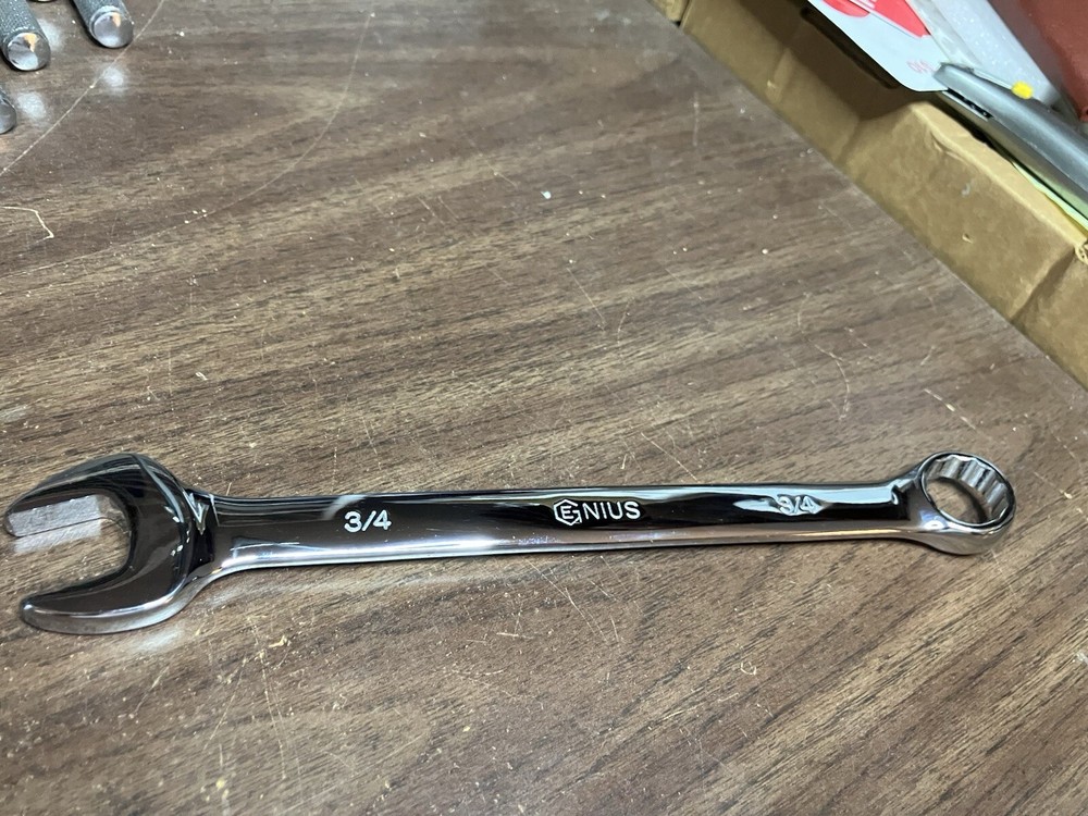 Genius Tools 3/4" 12 pt Combination Wrench 759224