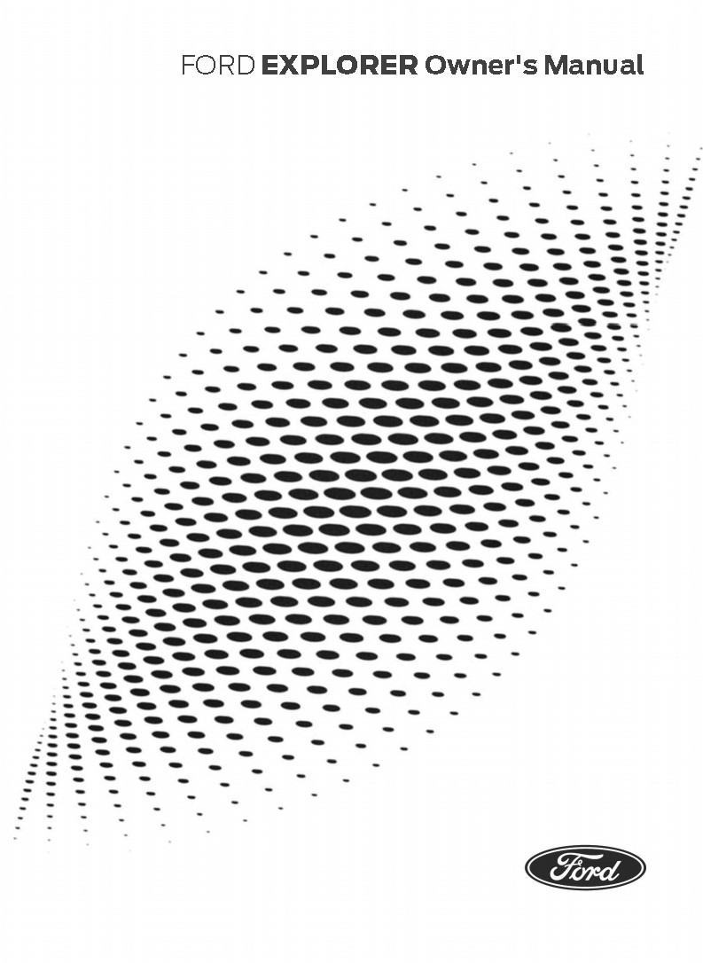 2025 Ford Explorer Owners Manual User Guide