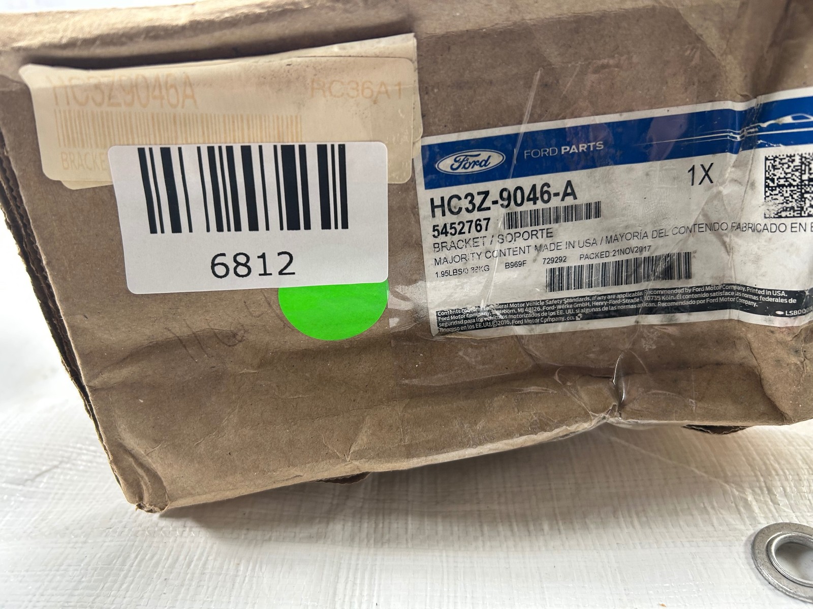 New 2017-2025 Genuine Ford F-250 Bracket Fuel Tank HC3Z-9046-A