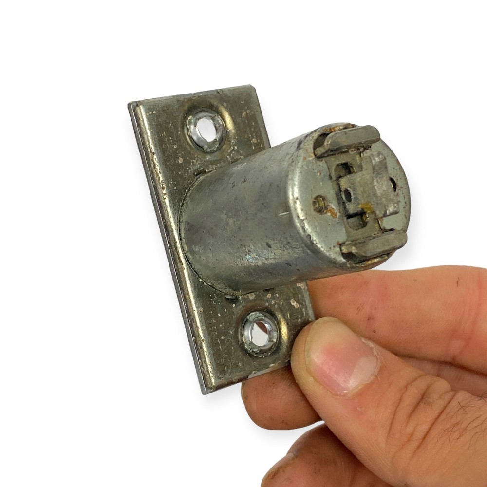 Schlage UL Deadlatch Single Point Lock or Latch Silver FF, 2 Pcs