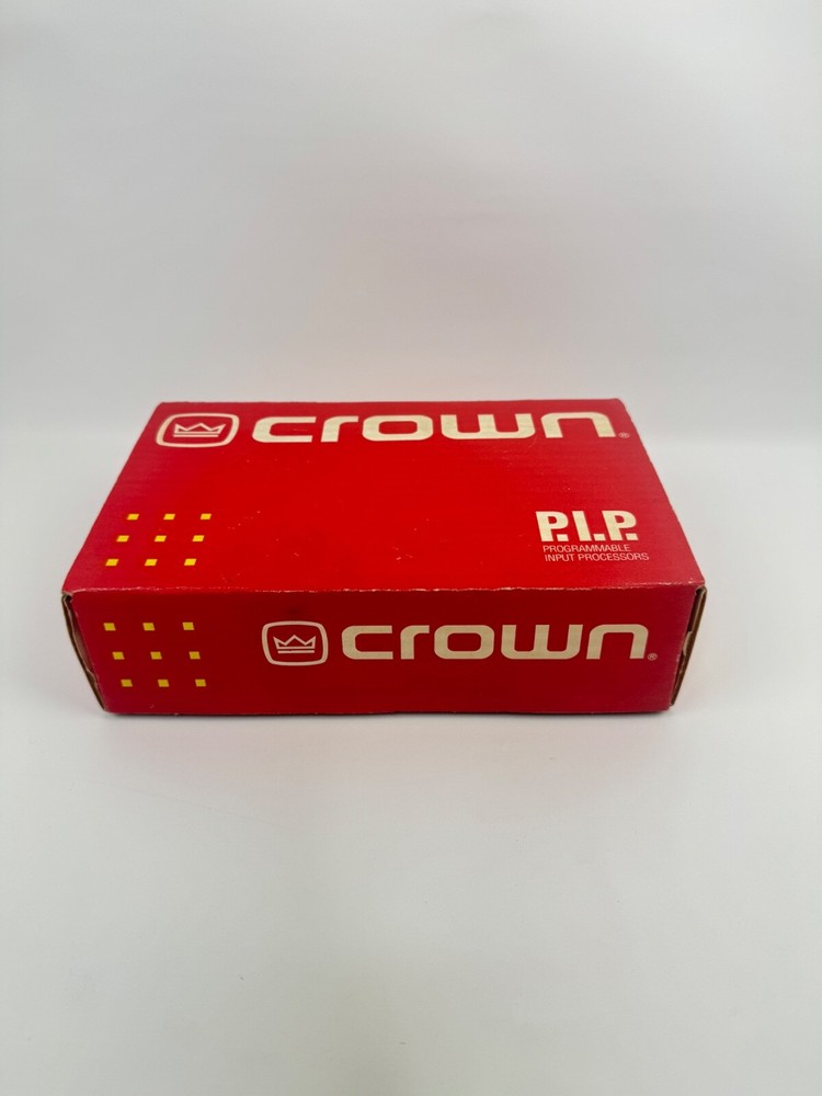NOS Crown P.I.P. RPA Programmable Input Processor with manual *OPEN BOX*