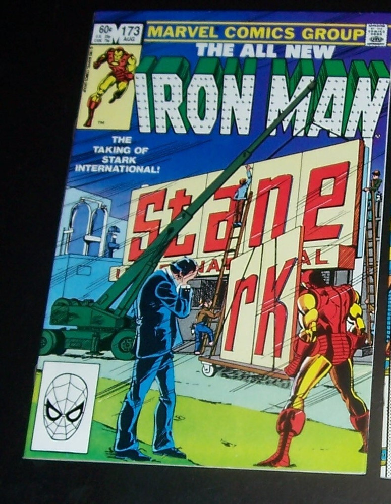 NM 9.2: INVINCIBLE IRONMAN 173, Bag & Board, Comb. Shpg