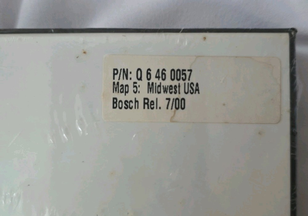 2000 Mercedes Benz Command Navigation GPS CD # 5, Map Disc USA