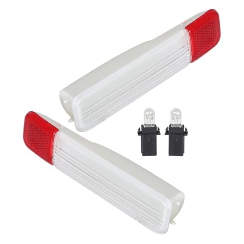 2PCS 15021517 Door Reflector Light Panel Replacement for Silverado Tahoe