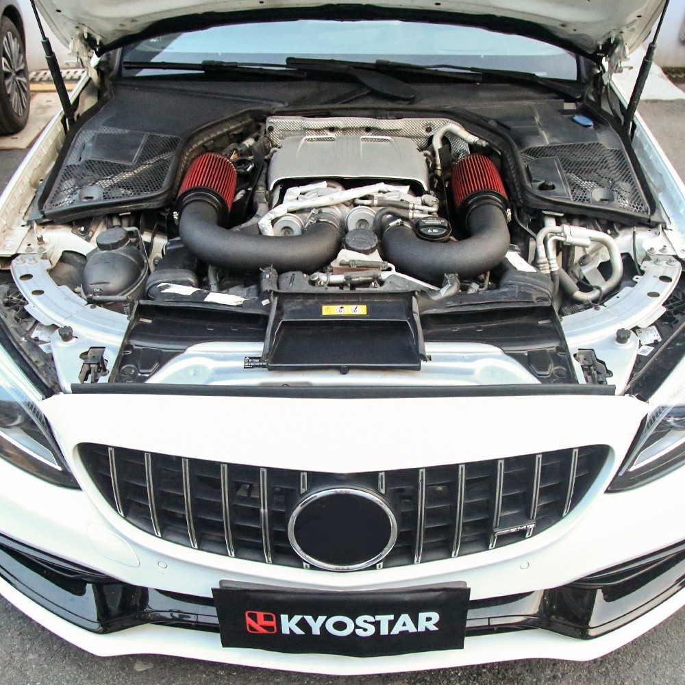 Cold Air Intake System For Mercedes-Benz C63 AMG S GLC63 AMG 2015-2021 4.0T V8