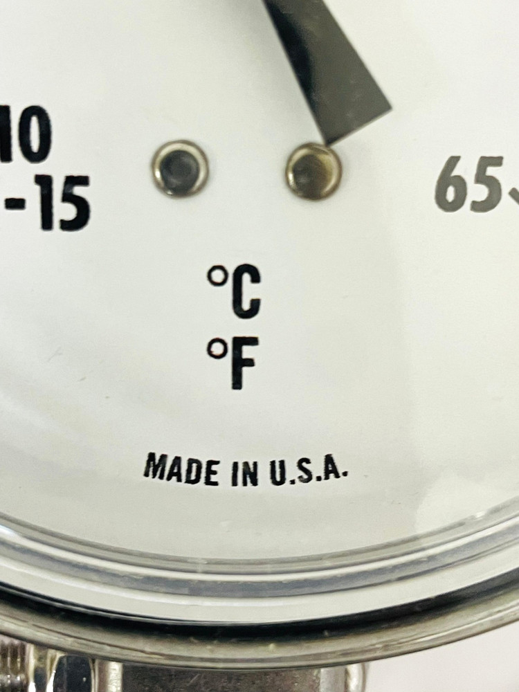 WEISS INSTRUMENTS 9201061009 Dial Thermometer