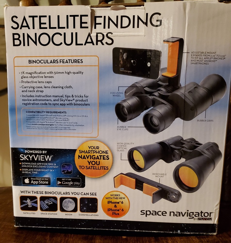 Satellite Finding Binoculars Powered by Skyview [Learn About Space]