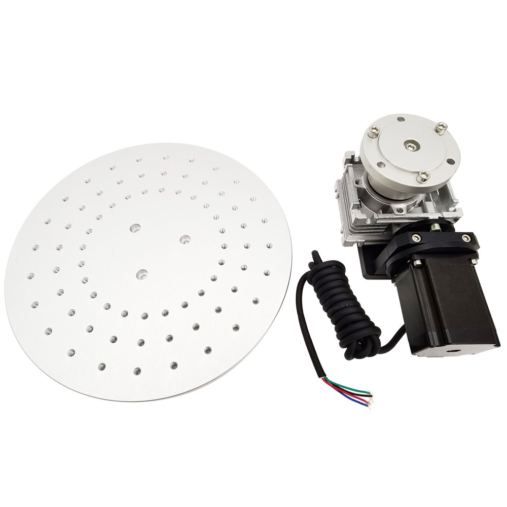 Electric Laser Marking Machine Rotary Workbench 360° Rotating Platform 110V