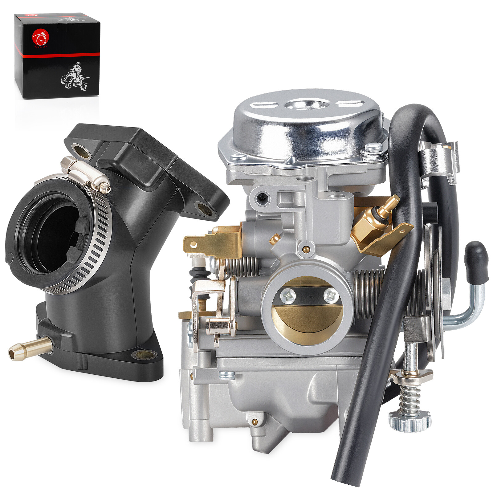 Carburetor Carb W/ Intake Manifold For Yamaha XV250 V-star Virago 250 Route 66