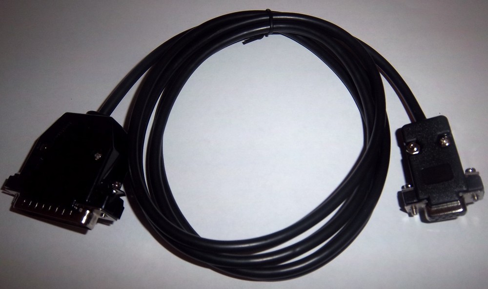 RS232 (TYPE C) PC TO CNC DNC SERIAL CABLE  - FOR SINUMERIK 810M MODEL