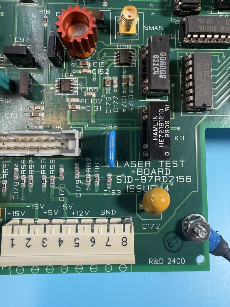 Laser Test Board SID-97RD2156 Issue 4 Circuit Board