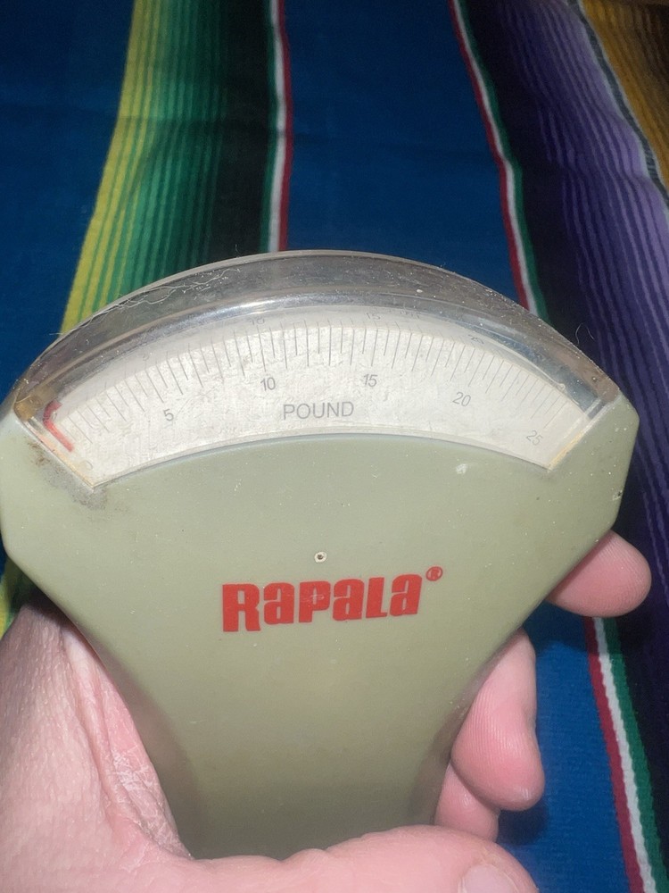 Rapala 25 lb. Mechanical Fishing Scale