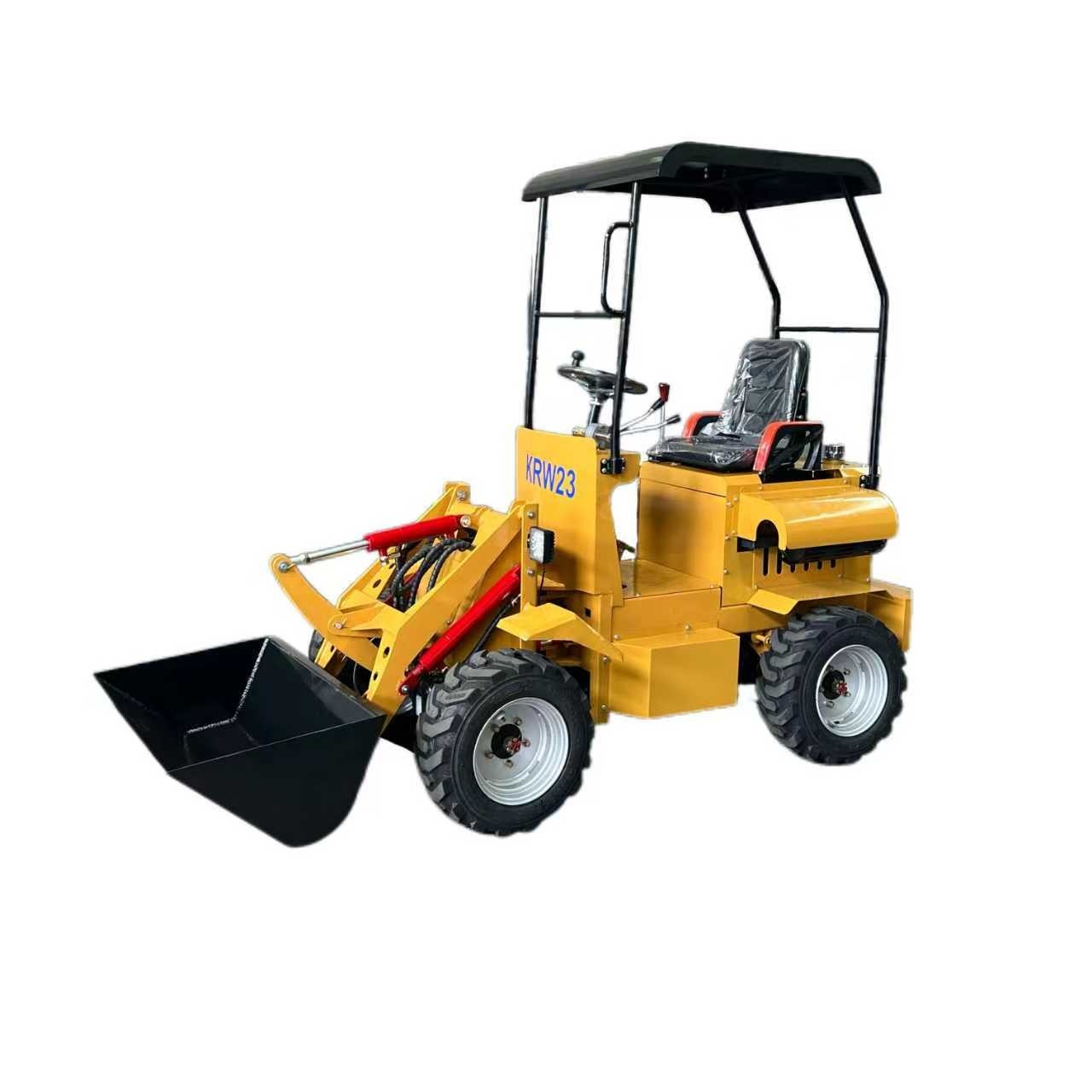 AGT Mini Skid Compact Loader 23HP RATO Gasoline with Bucket