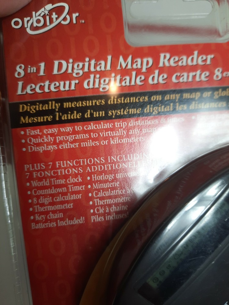 Orbitor 8 Digital Map Reader Lecteur Digitale