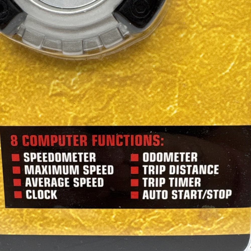 Bell 8 Computer Function Digital Speedometer For Bicycles 20" to 27" Sealed
