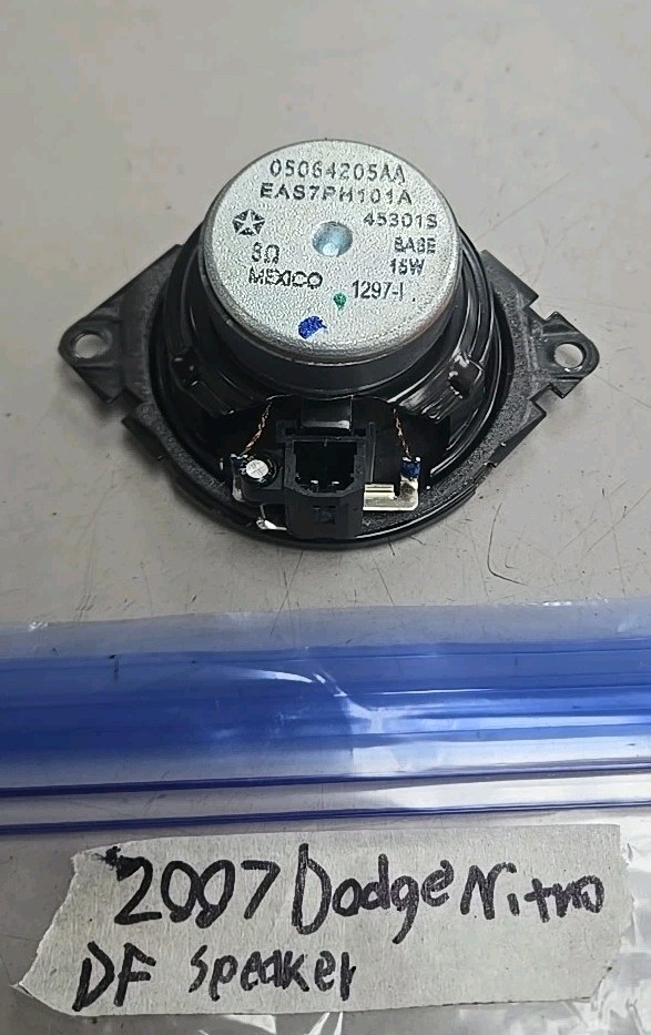 2007 - 2011 DODGE NITRO FRONT DRIVER SPEAKER 05064205AA