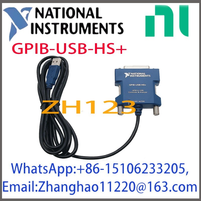NI GPIB-USB-HS+ 783368-01 GPIB Instrument Control