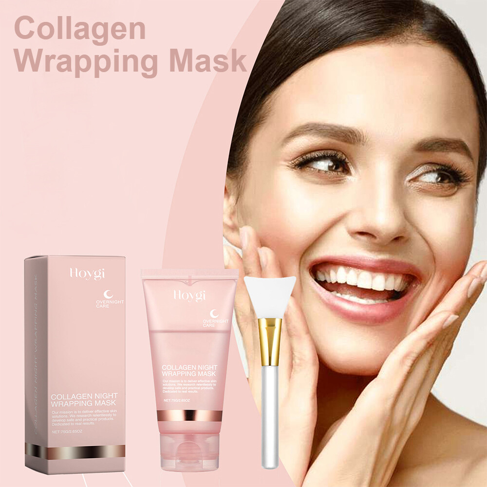 Collagen Night Wrapping Mask Overnight Peel Off Hydrolyzed Collagen Facial Mask