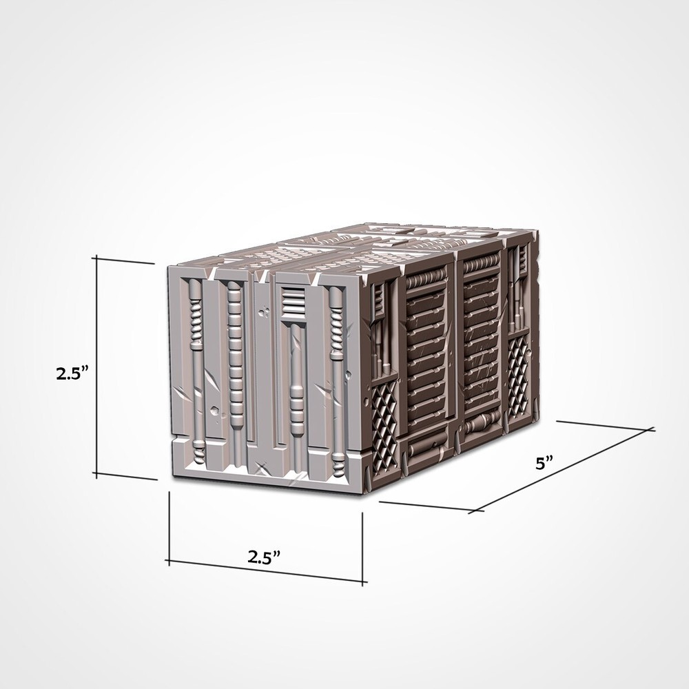 Sovietic - WTC 40K Official Foldable Terrain Set (10th Edition)