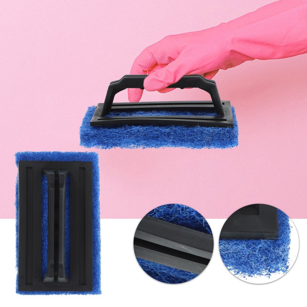 3 Pcs Cleaning Brush Ink Pad Triangular Screen Window Cleaner Remover