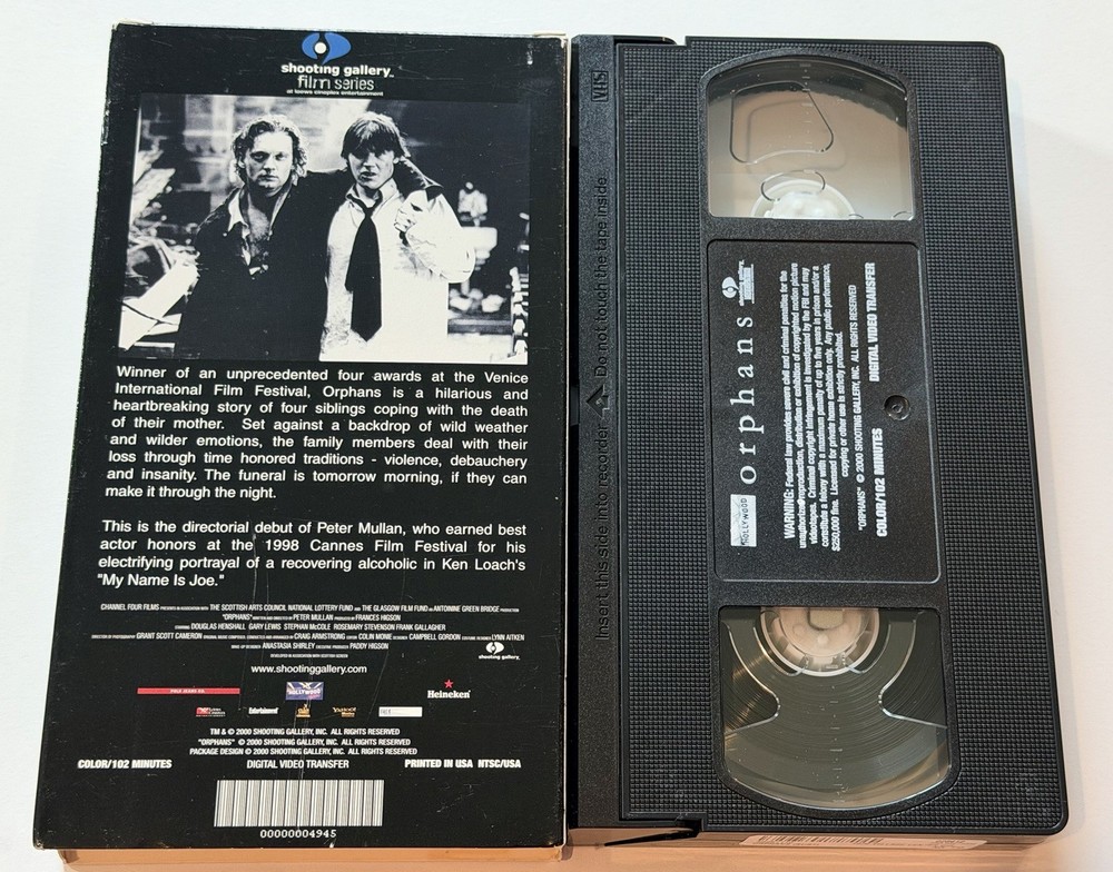 Orphans VHS 1998 Peter Mullens
