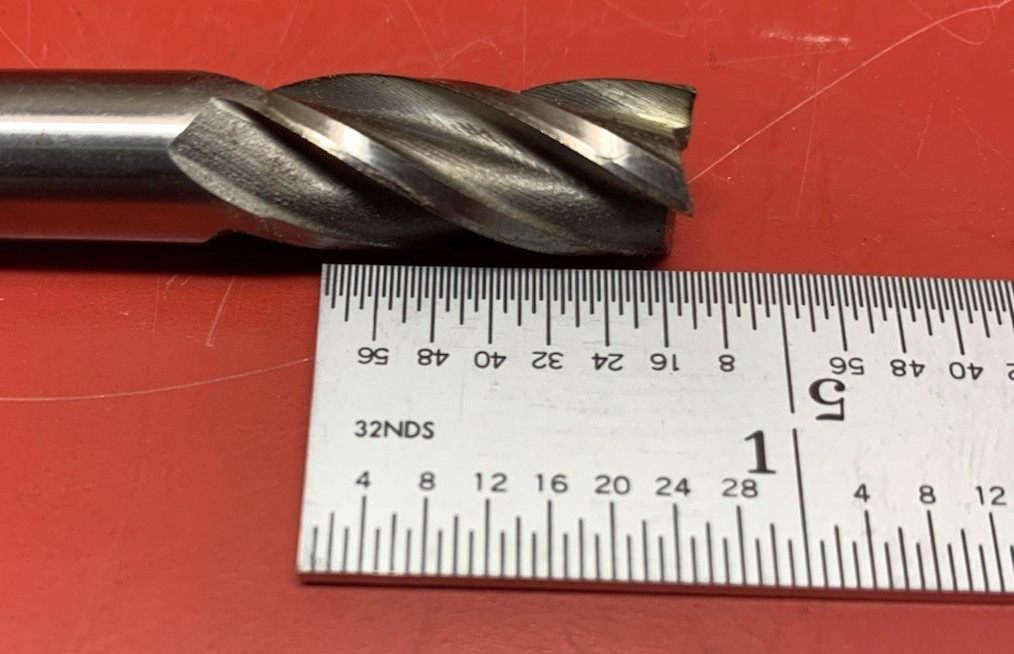 Lot of 25 HSS 3/8" Double End 4 Flute End Mills Bridgeport Mill (NEW) Yugoslavia