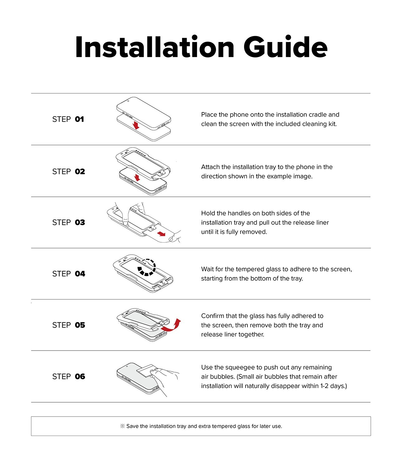For Samsung Galaxy S26 Ultra/Plus/26 Screen Protector | [Easy Slide] Glass 2PK