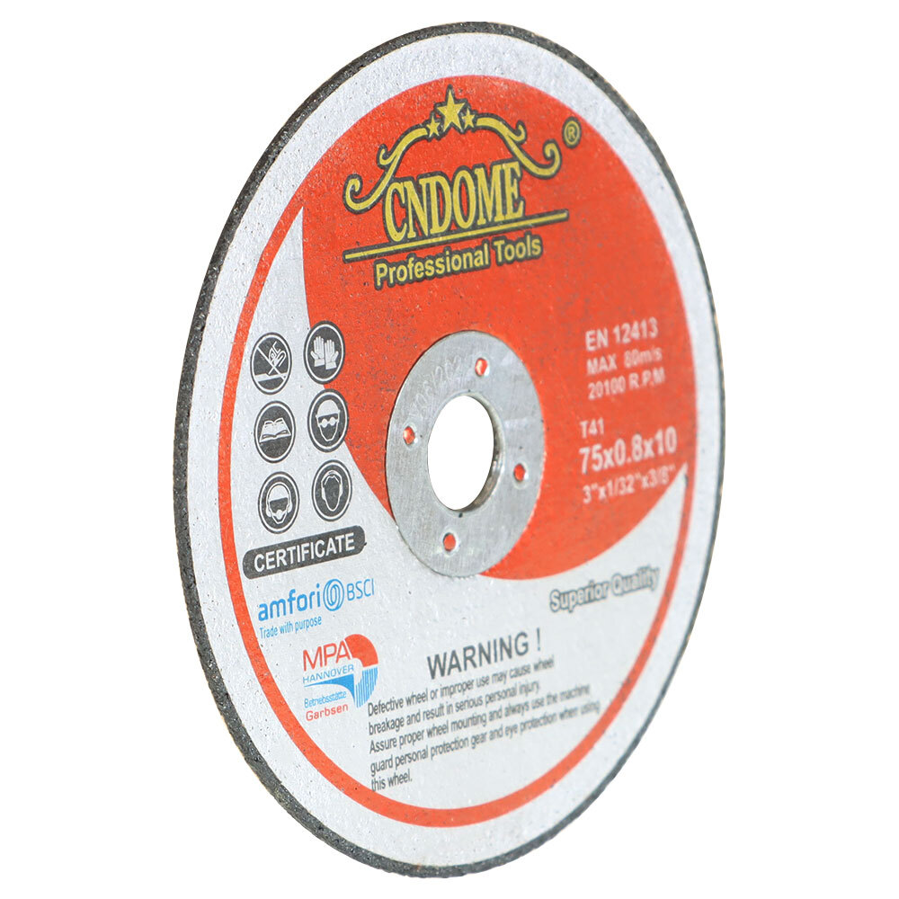 25 Pack 3" x 1/32" x 3/8" Metal & Stainless Steel Cut Off Wheels For Grind Wheel