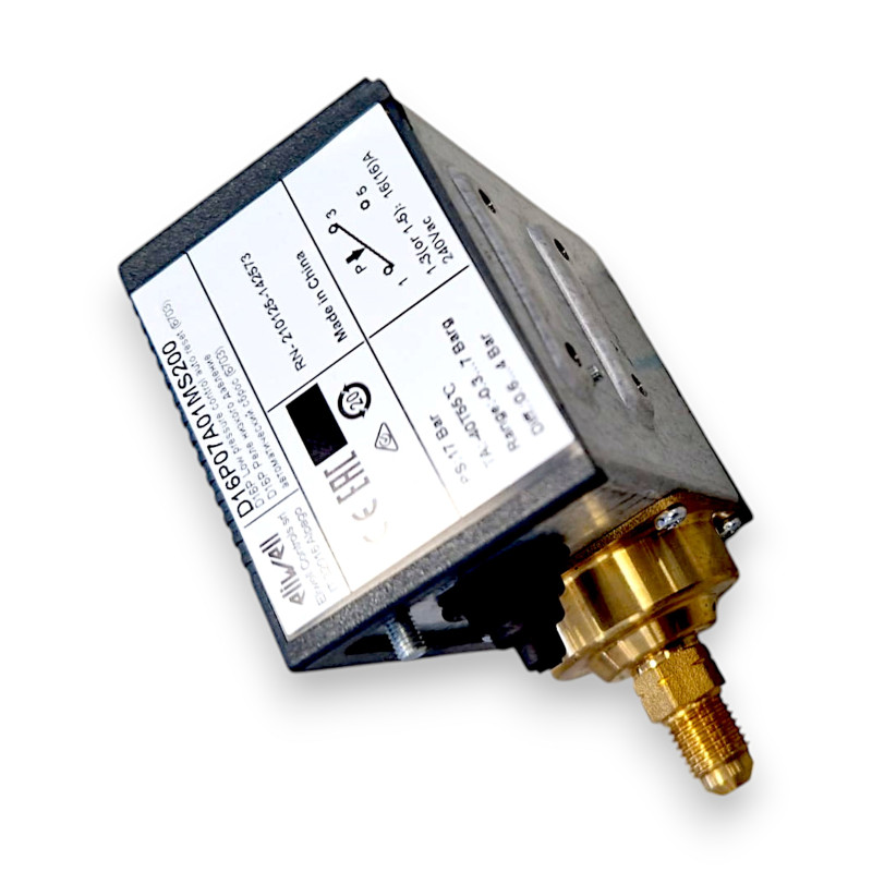 ELIWELL D16P07A01MS200 AUTOMATIC LBP PRESSURE SWITCH WITH ADJUSTABLE DIFFERENTIA