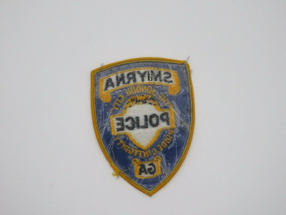Smyrna Georgia Police Patch