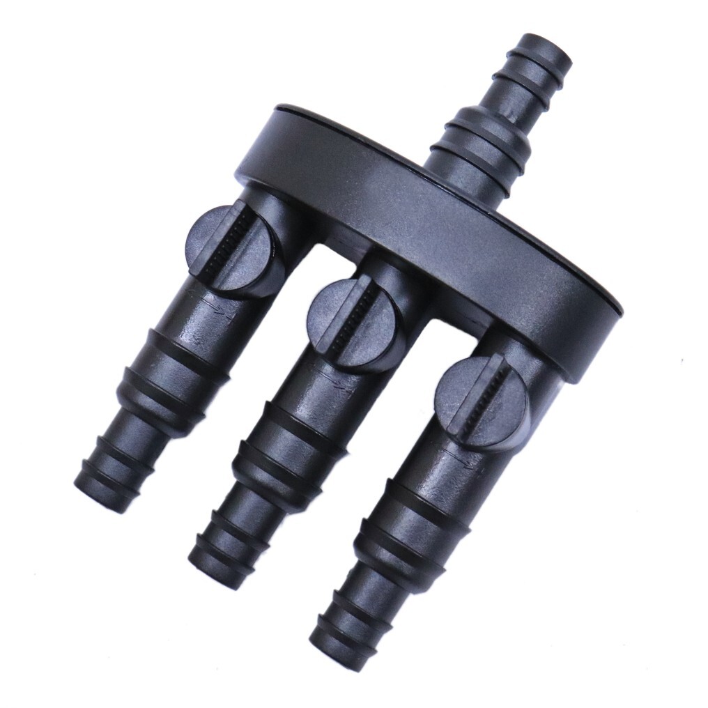 EasyPro TWS3 3-Way Splitter for Statuary Fountain Pumps - 1/2" & 3/4" Fittings