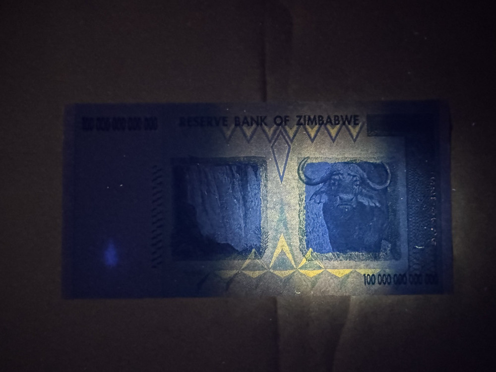 🔥 AUTHENTIC ZIMBABWE 100 TRILLION DOLLAR 🔥 AA/2008 P-91 🔥 UNCIRCULATED