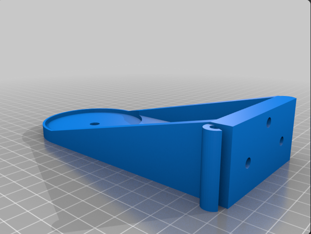 3D Printed Wall Mount for Blink Mini Pan Tilt Camera