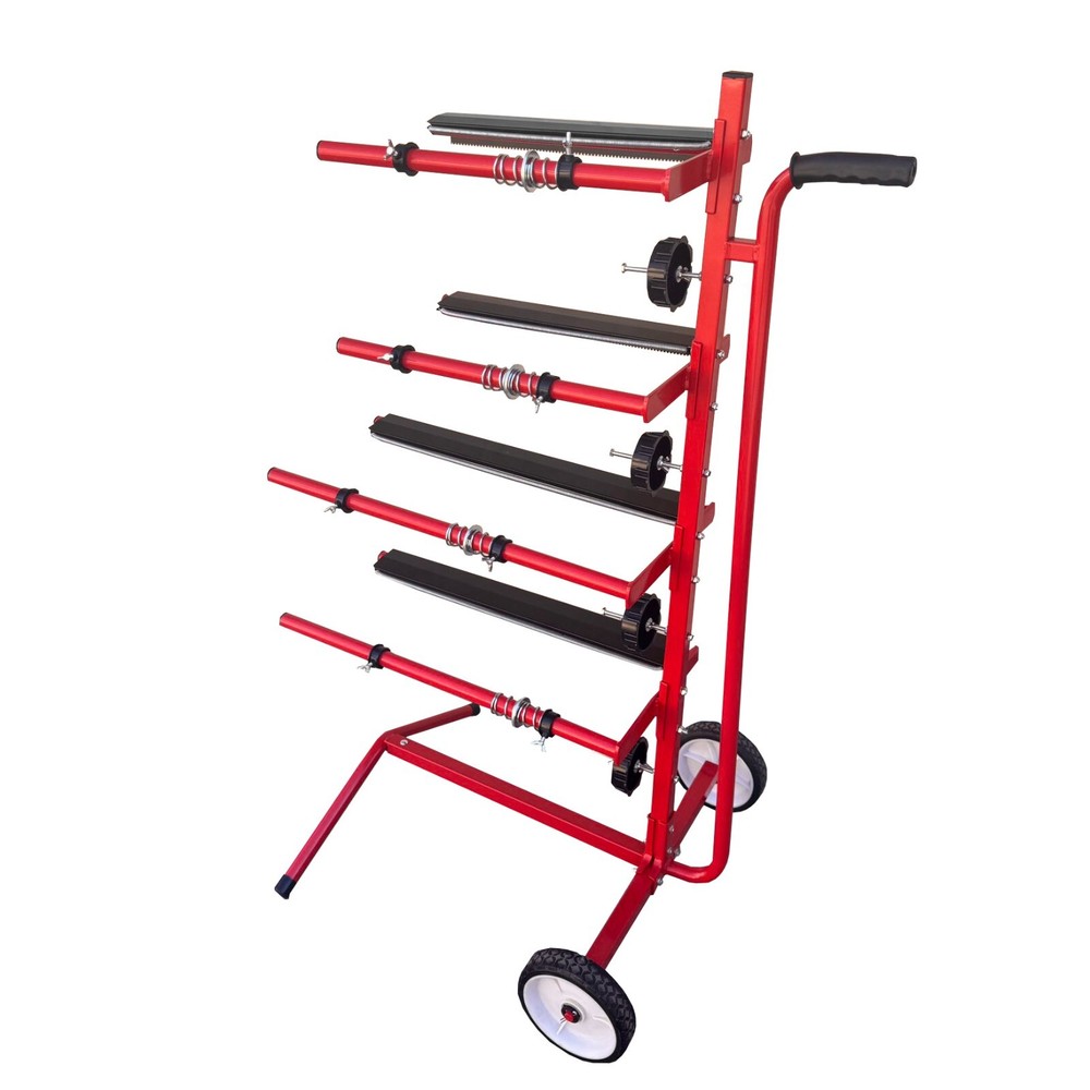 Masking Paper Machine Dispenser Stand Mobile Tree Style Multiple Rolls Tape