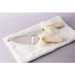 Foundations Wedding Cake Knife and Server Set