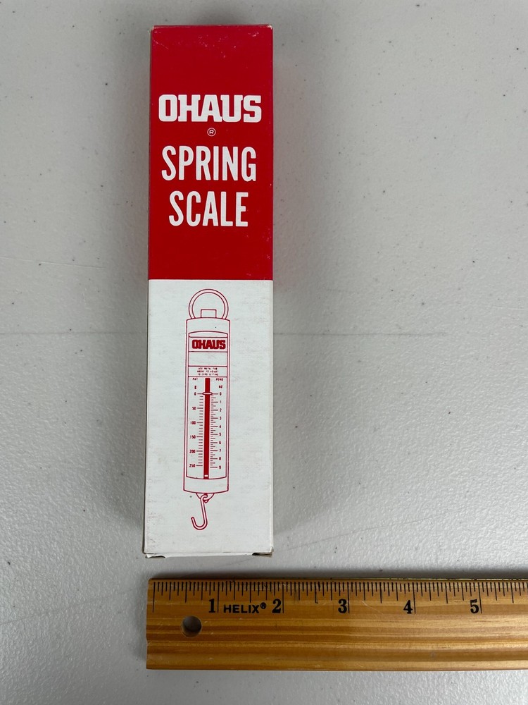 Vintage OHAUS Spring Scale With Box Read Description