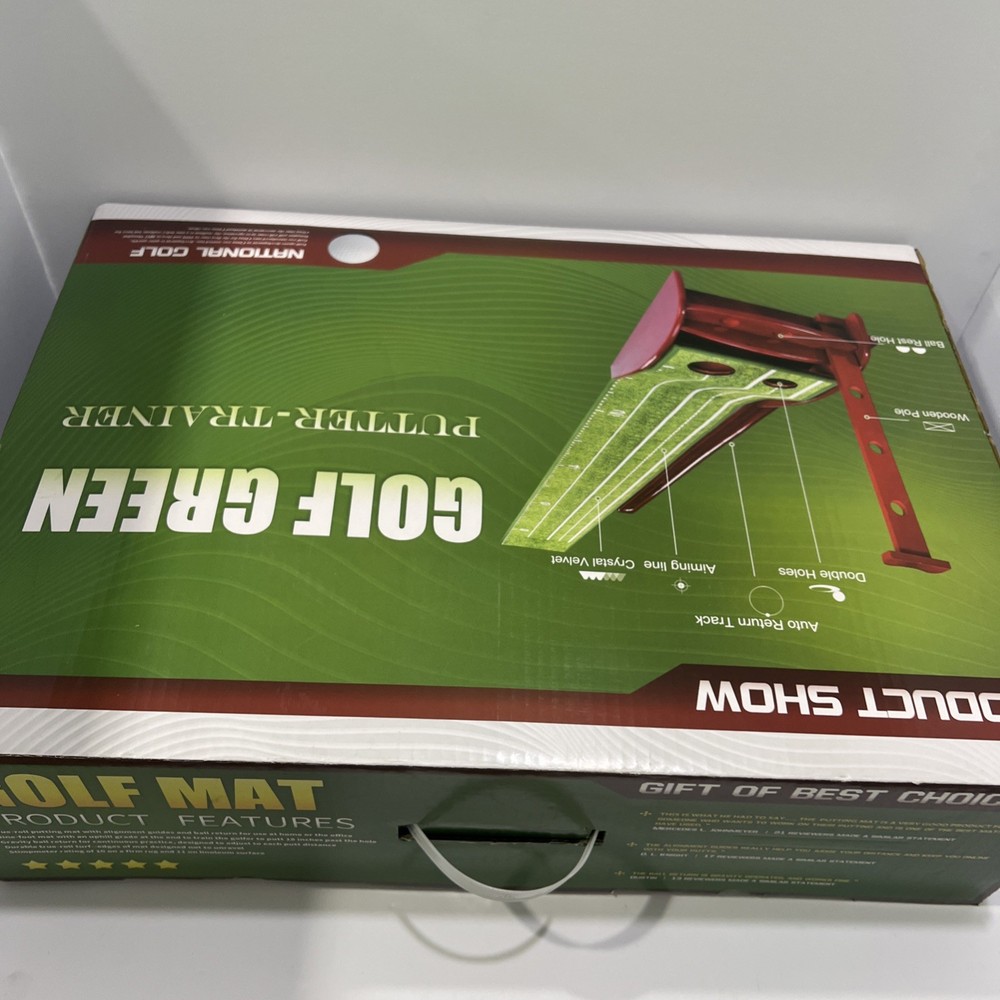 Golf Green Auto Return Putting Mat