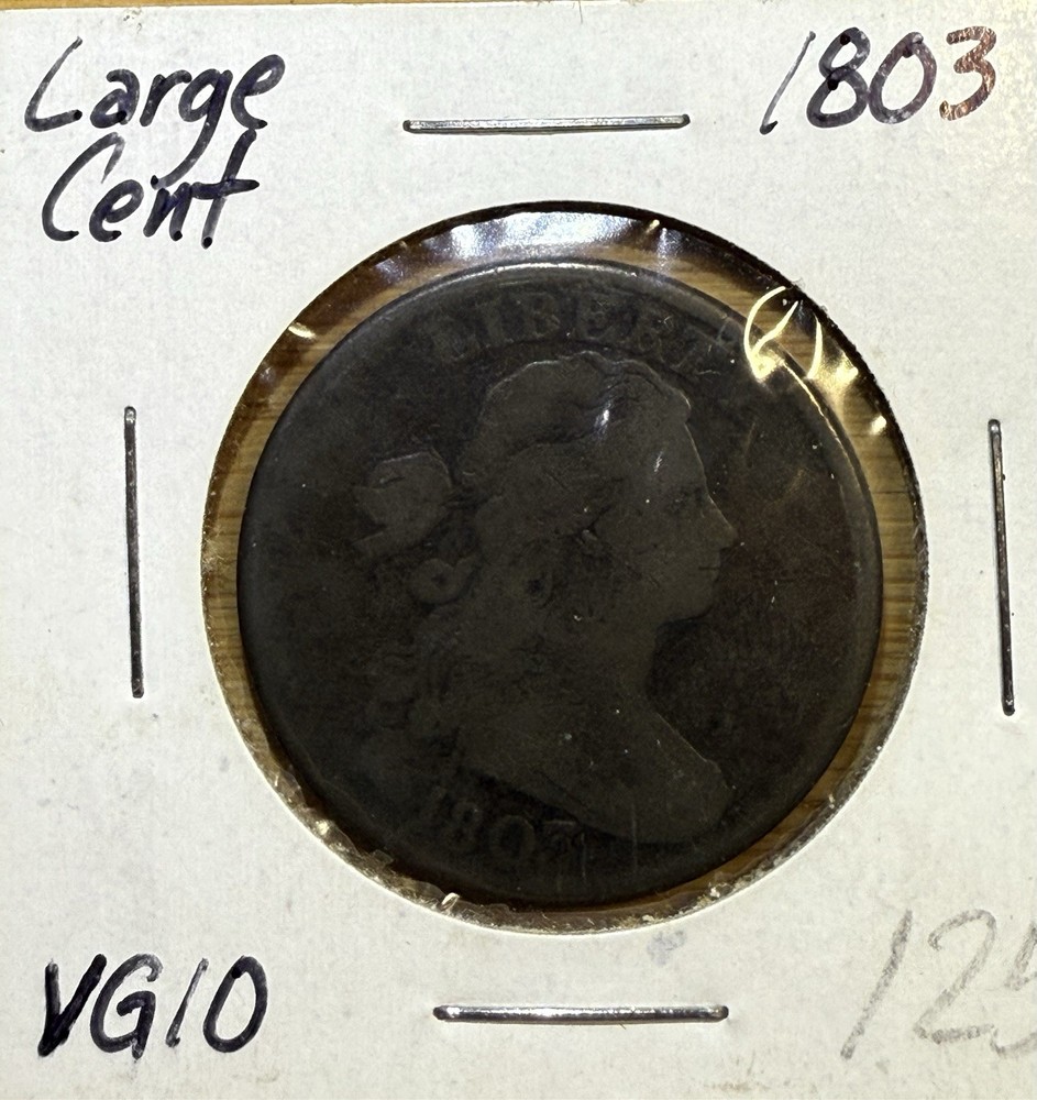 1803 1c Draped Bust Large - G To VG Condition