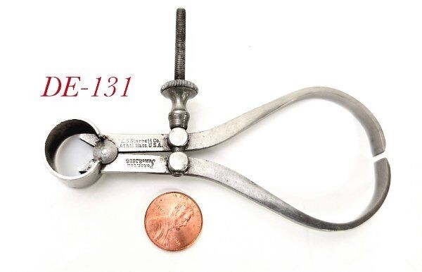 clean shape STARRETT TOOLS 76 THREAD CALIPER machinist tool