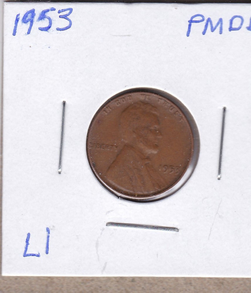 1953 Lincoln Cent L1 PMDD