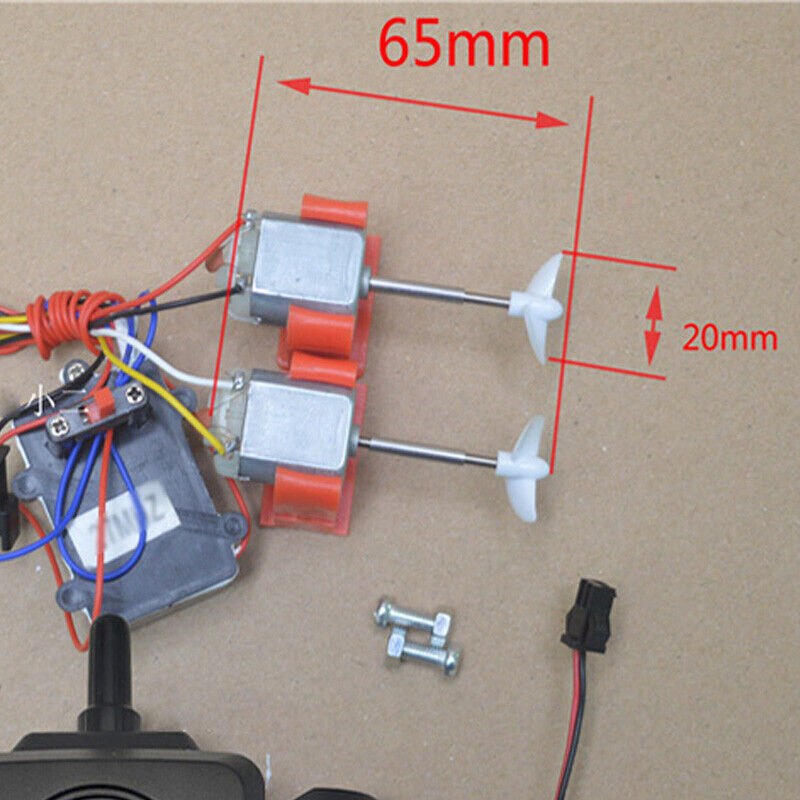Shaft+Bushing+Motor+Propeller+Controller+Receiver Kit DIY For RC Model Boat Kits