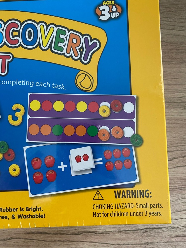 Lauri Early Learning Math Discovery Kit Count Add Subtract Compare Patterns NEW