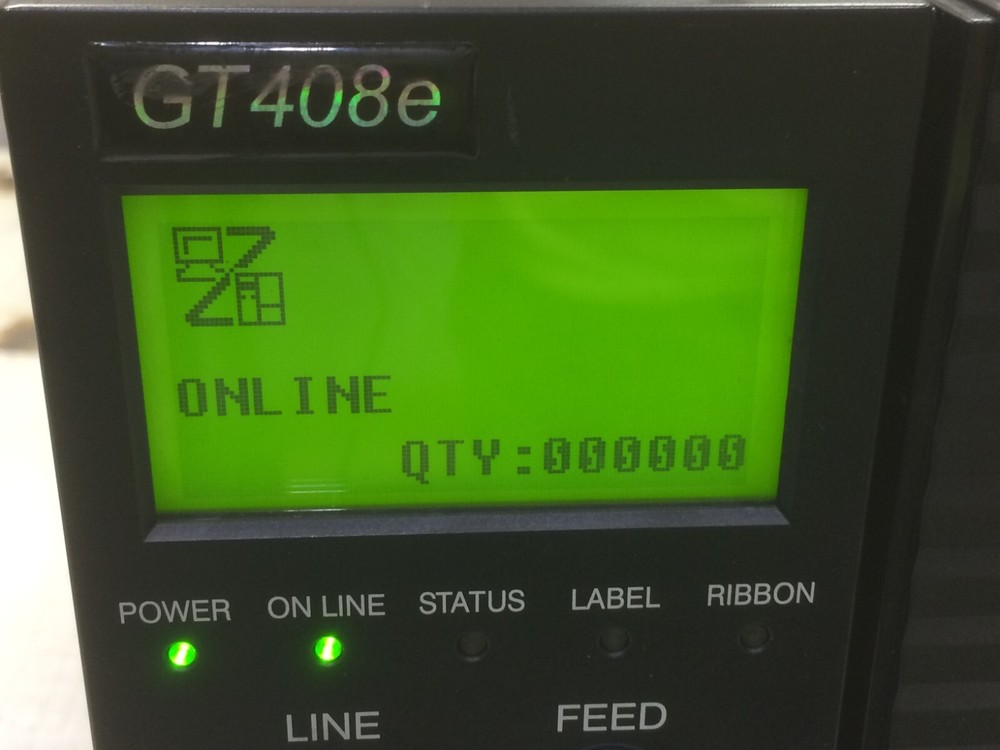 SATO GT408E THERMAL BARCODE PRINTER