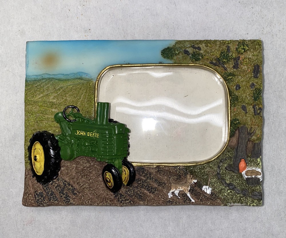 John Deere Tractor Small  Frame Photo Picture