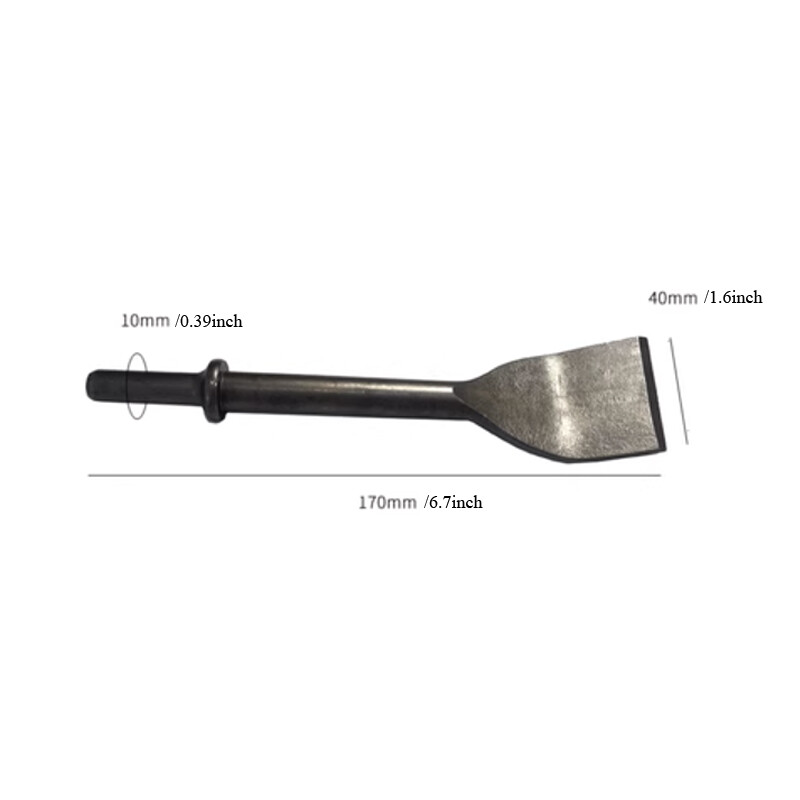 5 PCS Utility Air Hammer Punch Chipping Bits Set Shank Pneumatic Chisel Tool Kit